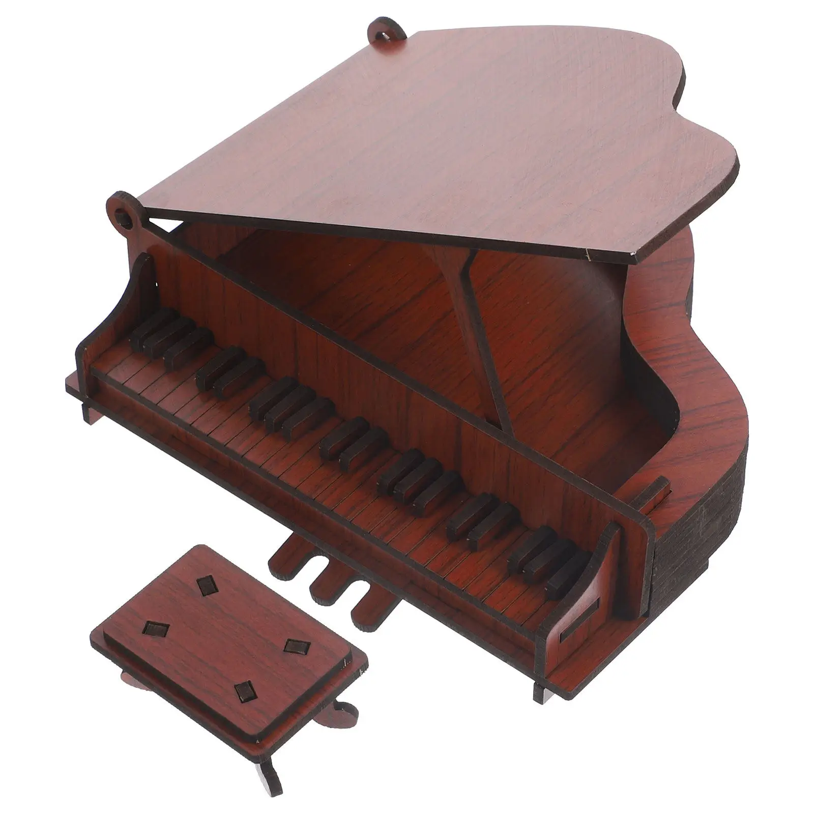 1Set Wooden Puzzle DIY Piano Crafts 3D Assemble Puzzle Educational Kids Hands-on Skill Development Cognitive Enhancement Piano
1Set Wooden Puzzle DIY Piano Crafts 3D Assemble Puzzle Educational Kids Hands-on Skill Development Cognitive Enhancement Piano