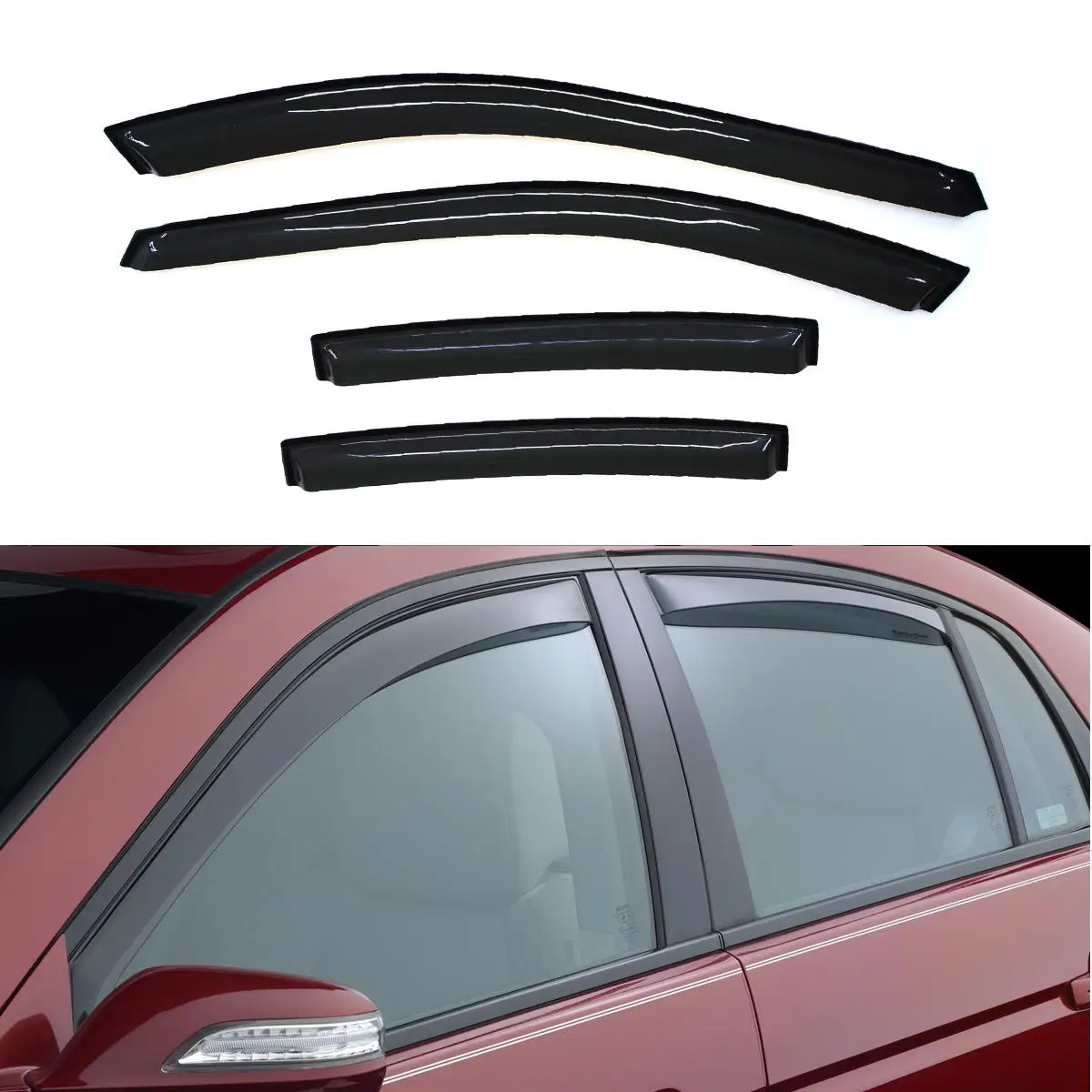 4pcs Out Channel Sun Rain Vent Shade Window Visors For 2004-2008 Acura TL
4pcs Out Channel Sun Rain Vent Shade Window Visors For 2004-2008 Acura TL