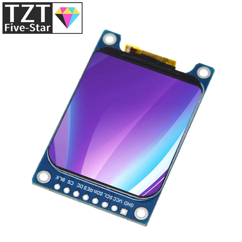 1.69 Inch 1.69" Color TFT Display Module HD IPS LCD LED Screen 240X280 SPI Interface ST7789 Controller For Arduino
1.69 Inch 1.69" Color TFT Display Module HD IPS LCD LED Screen 240X280 SPI Interface ST7789 Controller For Arduino