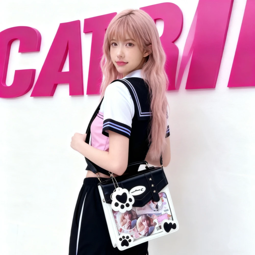 Y2K модная сумка через плечо Kawaii сумки через плечо Ita для девочек JK униформа Ulzzang многоцелевой милый рюкзак повседневный универсальный
Y2K модная сумка через плечо Kawaii сумки через плечо Ita для девочек JK униформа Ulzzang многоцелевой милый рюкзак повседневный универсальный