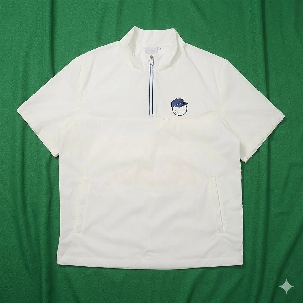 2026 Korean Golf Polo Shirt Men Women Stand Collar Short Sleeve Sport Top Trendy Loose Casual Tennis Tee Athleisure Apparel
2026 Korean Golf Polo Shirt Men Women Stand Collar Short Sleeve Sport Top Trendy Loose Casual Tennis Tee Athleisure Apparel
