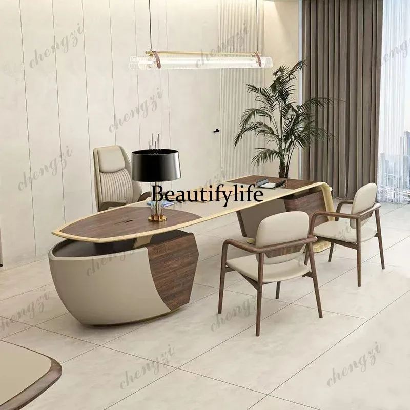 K182 Brown Luxury Executive Desk Storage Asthetic Large Modern Drawers Office Desks White Cheap Mesa De Escritorio Office
K182 Brown Luxury Executive Desk Storage Asthetic Large Modern Drawers Office Desks White Cheap Mesa De Escritorio Office