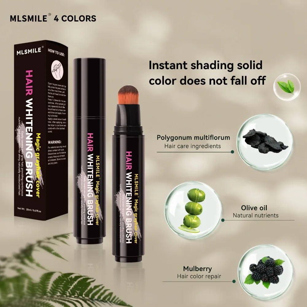 Convenient Disposable Hair Coloring Stick Root Touch Up Temporary Hair Dye Pen Hair Dye Colour 4Colors Hair Dye
Convenient Disposable Hair Coloring Stick Root Touch Up Temporary Hair Dye Pen Hair Dye Colour 4Colors Hair Dye