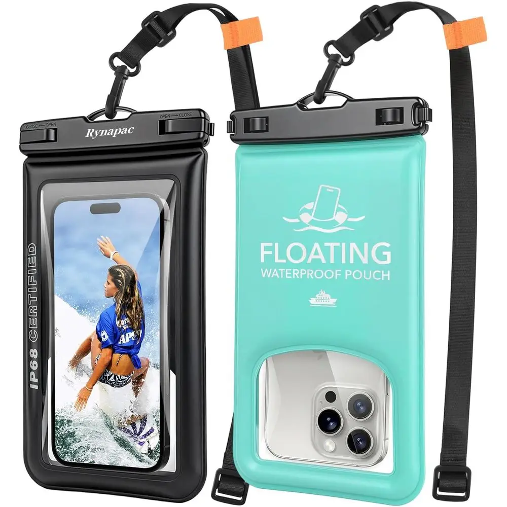 2-Pack Waterproof Pouches, IP68 Case with Lanyard, Suitable for 17-16-15 Pro Max, S26 Ultra, Touch Screen, Cell Phone Dry Bag, U
2-Pack Waterproof Pouches, IP68 Case with Lanyard, Suitable for 17-16-15 Pro Max, S26 Ultra, Touch Screen, Cell Phone Dry Bag, U