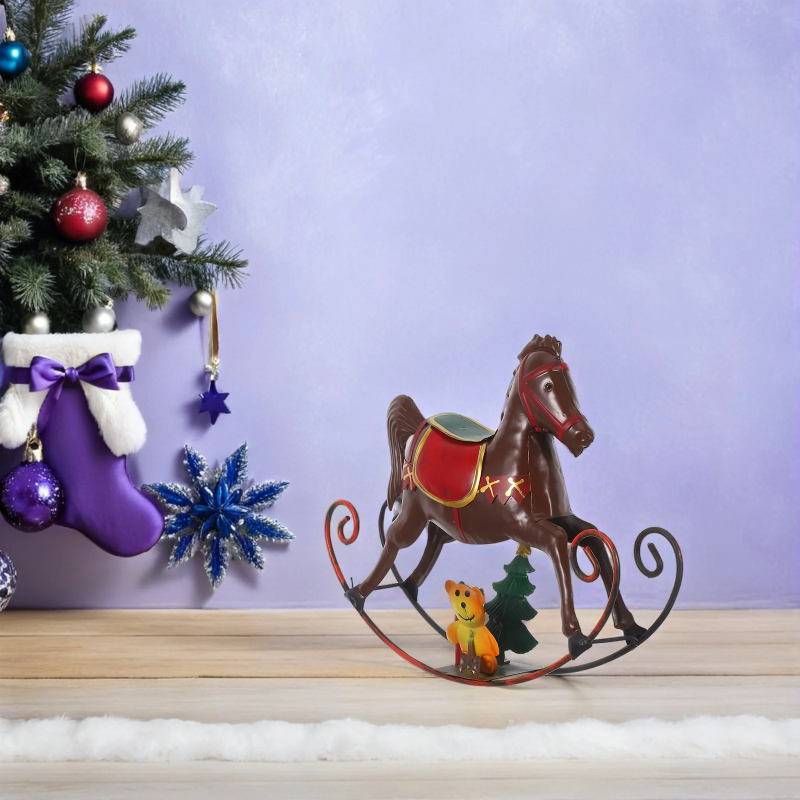 Vintage Iron Rocking Horse Christmas Table Decor Retro Animal Ornament For Home Holiday Display Small Horse Statue Iron Animal
Vintage Iron Rocking Horse Christmas Table Decor Retro Animal Ornament For Home Holiday Display Small Horse Statue Iron Animal
