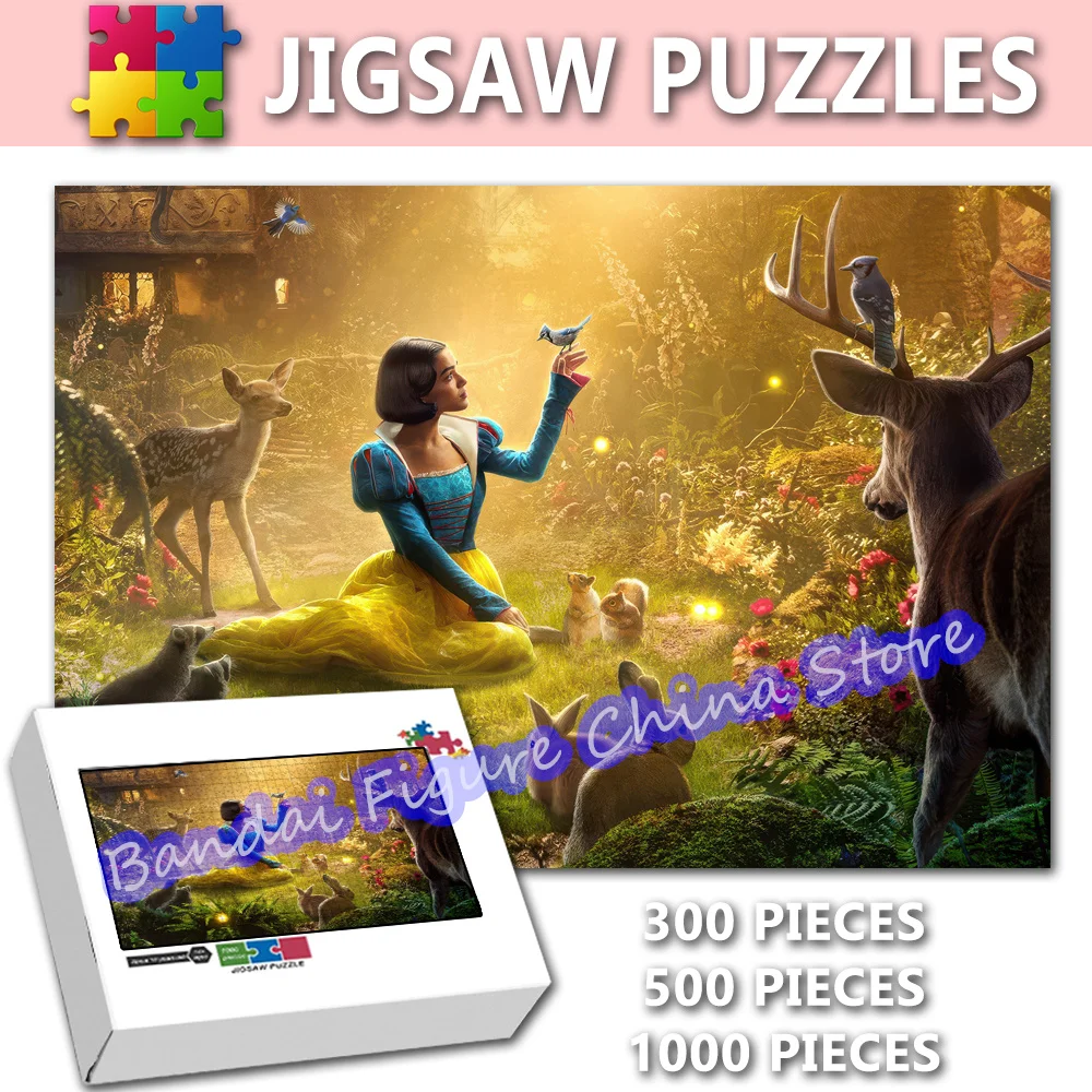 Disney Princess Cartoon Puzzle 300/500/1000 Pieces The Snow White Anime Jigsaw Puzzle for Kids Decompress Educational Toys Gifts
Disney Princess Cartoon Puzzle 300/500/1000 Pieces The Snow White Anime Jigsaw Puzzle for Kids Decompress Educational Toys Gifts