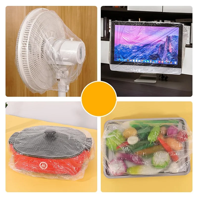 BEDW-100Pcs Одноразовые прозрачные чехлы для кухонной техники, 31,5-дюймовый пылезащитный чехол для кухонной мелкой бытовой техники, эластичный мелкий прибор
BEDW-100Pcs Одноразовые прозрачные чехлы для кухонной техники, 31,5-дюймовый пылезащитный чехол для кухонной мелкой бытовой техники, эластичный мелкий прибор