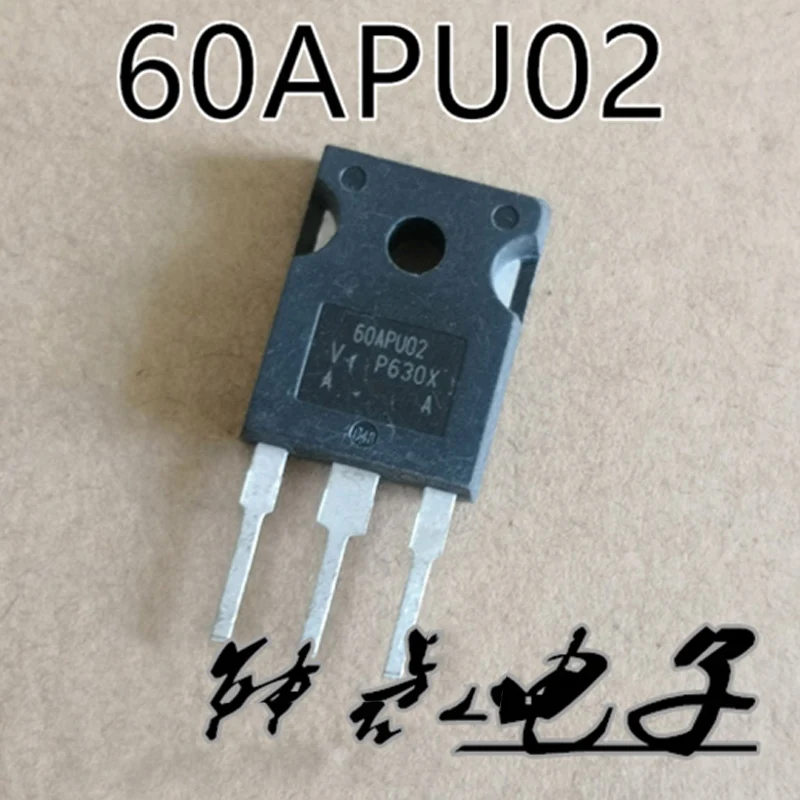 5PCS-20PCS 60APU02 TO-247 200V 60A fast recovery rectifier diode 60A/200V brand new original
5PCS-20PCS 60APU02 TO-247 200V 60A fast recovery rectifier diode 60A/200V brand new original