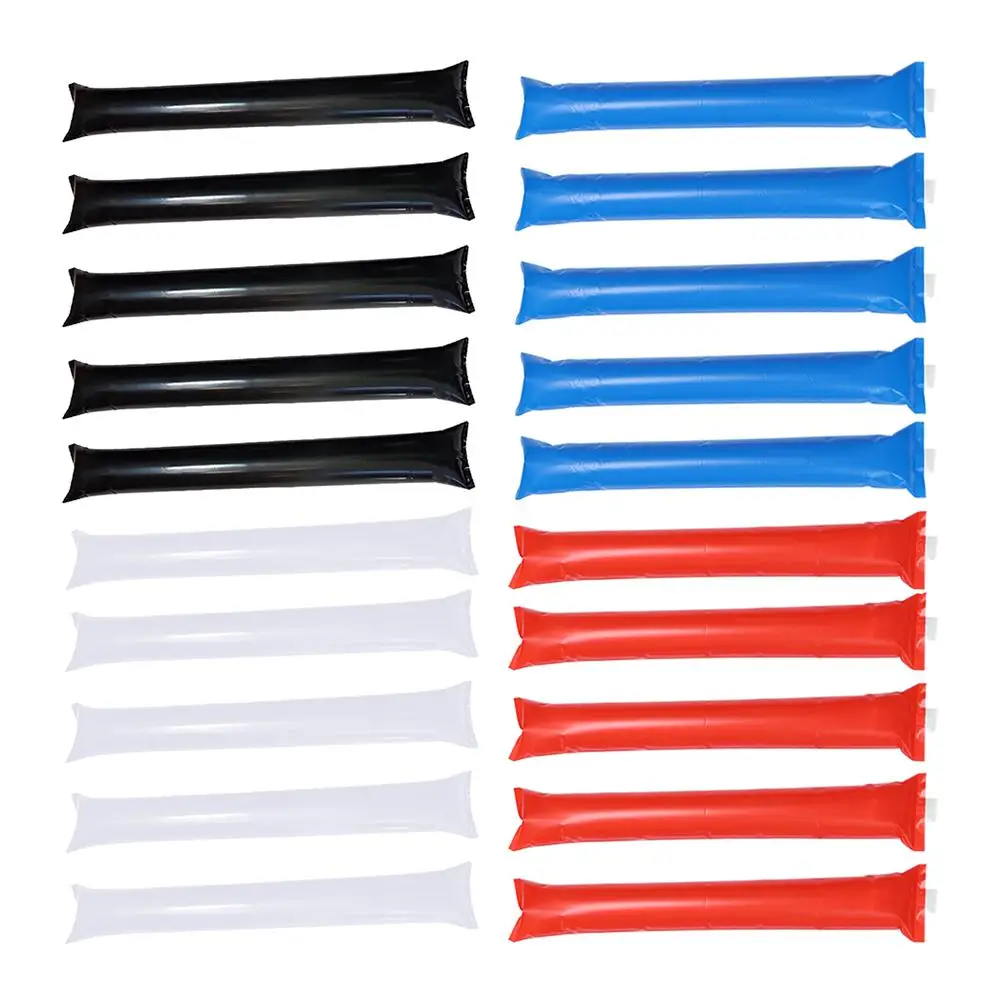 48 Pcs Inflatable Cheering Sticks Party Competition Noisemaker Rods Lightweight Kids Toys Birthday Gifts PE Material
48 Pcs Inflatable Cheering Sticks Party Competition Noisemaker Rods Lightweight Kids Toys Birthday Gifts PE Material