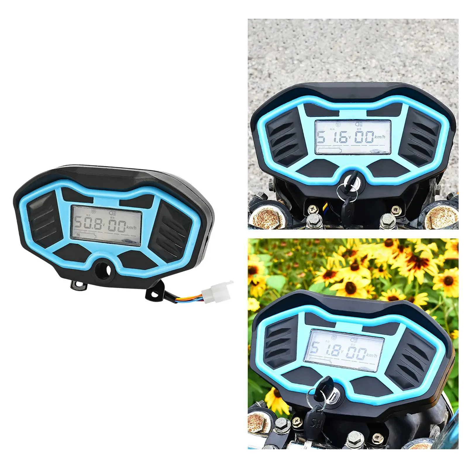 Electric Tricycle Accurate Digital Odometer Dashboard Waterproof Speedometer Easy Installation PP Shell for Road Safety
Electric Tricycle Accurate Digital Odometer Dashboard Waterproof Speedometer Easy Installation PP Shell for Road Safety