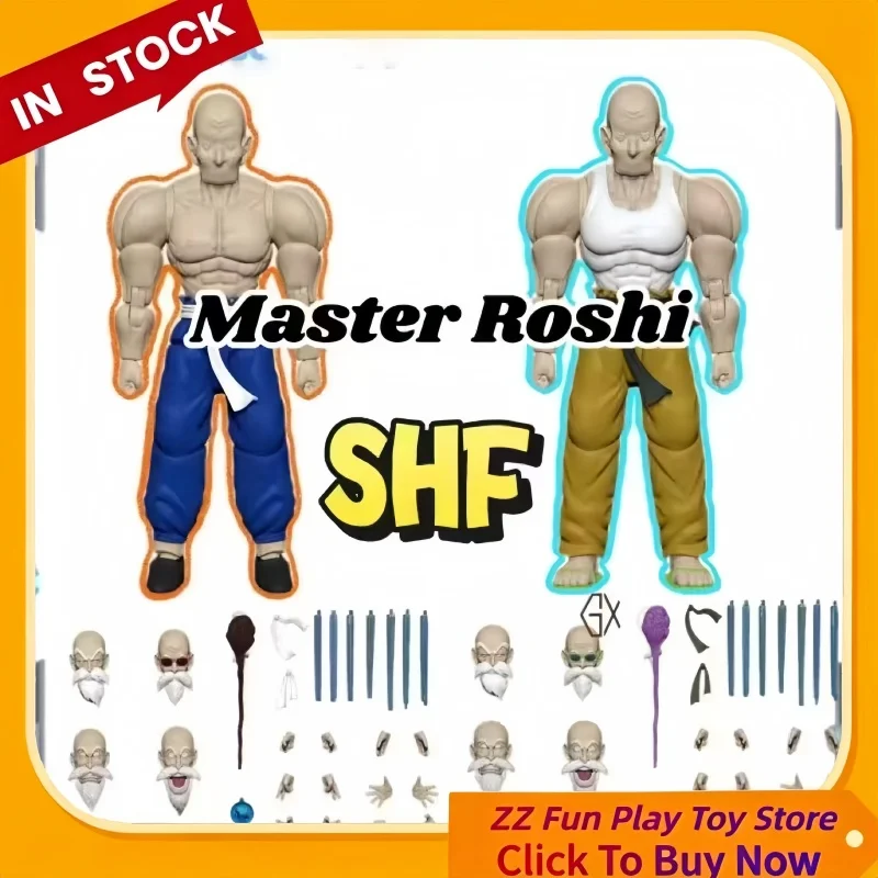 SHF Master Roshi 3.0 Base Form Dragon Ball Figure Desktop Decorative Item Collection Model
SHF Master Roshi 3.0 Base Form Dragon Ball Figure Desktop Decorative Item Collection Model
