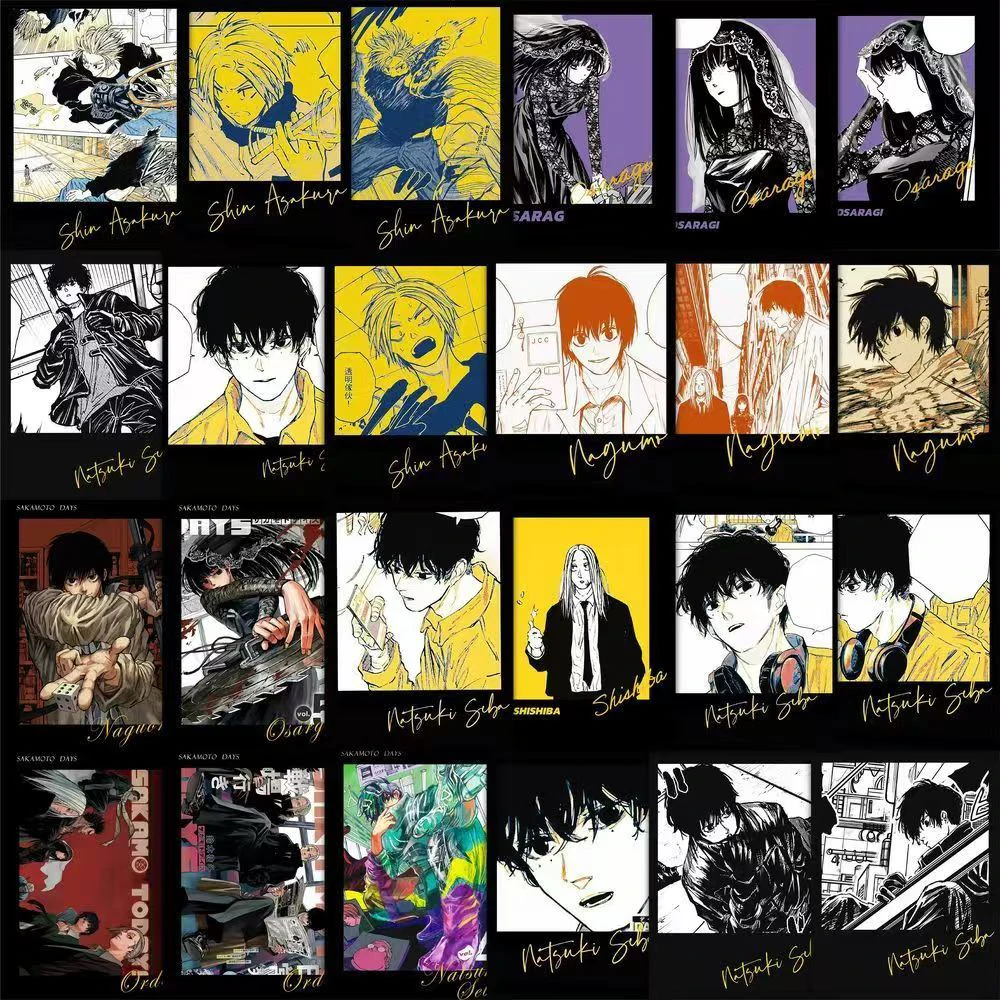 10/30/60pcs Sakamoto Days Anime Stickers Taro Sakamoto Nagumo Yoichi Cartoon Sticker Cool Asakura Shin Shishiba Osaragi Decals
10/30/60pcs Sakamoto Days Anime Stickers Taro Sakamoto Nagumo Yoichi Cartoon Sticker Cool Asakura Shin Shishiba Osaragi Decals