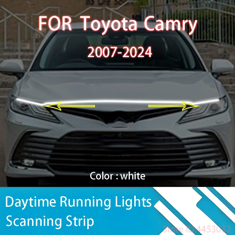 Новинка для Toyota Camry 2007-2023, улучшенная модель, дневные ходовые ранцы, стартовый капот автомобиля, руководство по DRL, декоративная лампа 12 В
Новинка для Toyota Camry 2007-2023, улучшенная модель, дневные ходовые ранцы, стартовый капот автомобиля, руководство по DRL, декоративная лампа 12 В