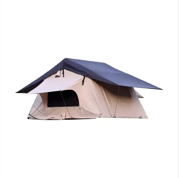 Waterproof 3-4 Person Roof Tent Large Size Aluminium Roof Tent Camper Cotton Fabric Roof Tent for Sale
Waterproof 3-4 Person Roof Tent Large Size Aluminium Roof Tent Camper Cotton Fabric Roof Tent for Sale