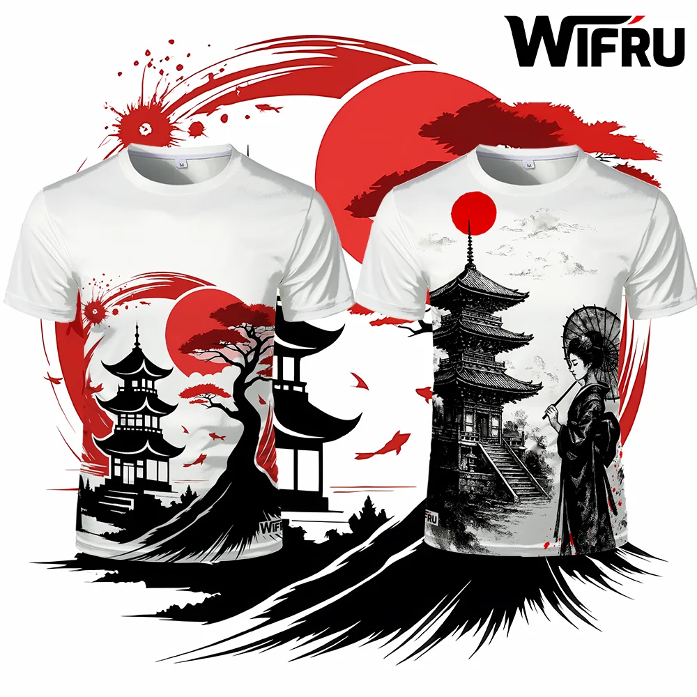 Japanese Geisha Print Men Women Vintage T-shirt Outdoor Sports Quick-dry Jersey Y2K Youth Personalized Casual O-neck Tops 
Japanese Geisha Print Men Women Vintage T-shirt Outdoor Sports Quick-dry Jersey Y2K Youth Personalized Casual O-neck Tops