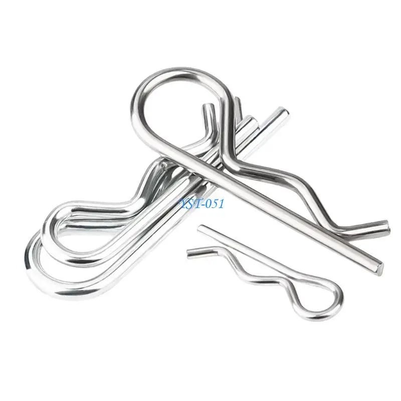 E15A 100Pcs Cotter Pins Spring Clip Retainer Pins for Hitch Pins, Machinery
E15A 100Pcs Cotter Pins Spring Clip Retainer Pins for Hitch Pins, Machinery