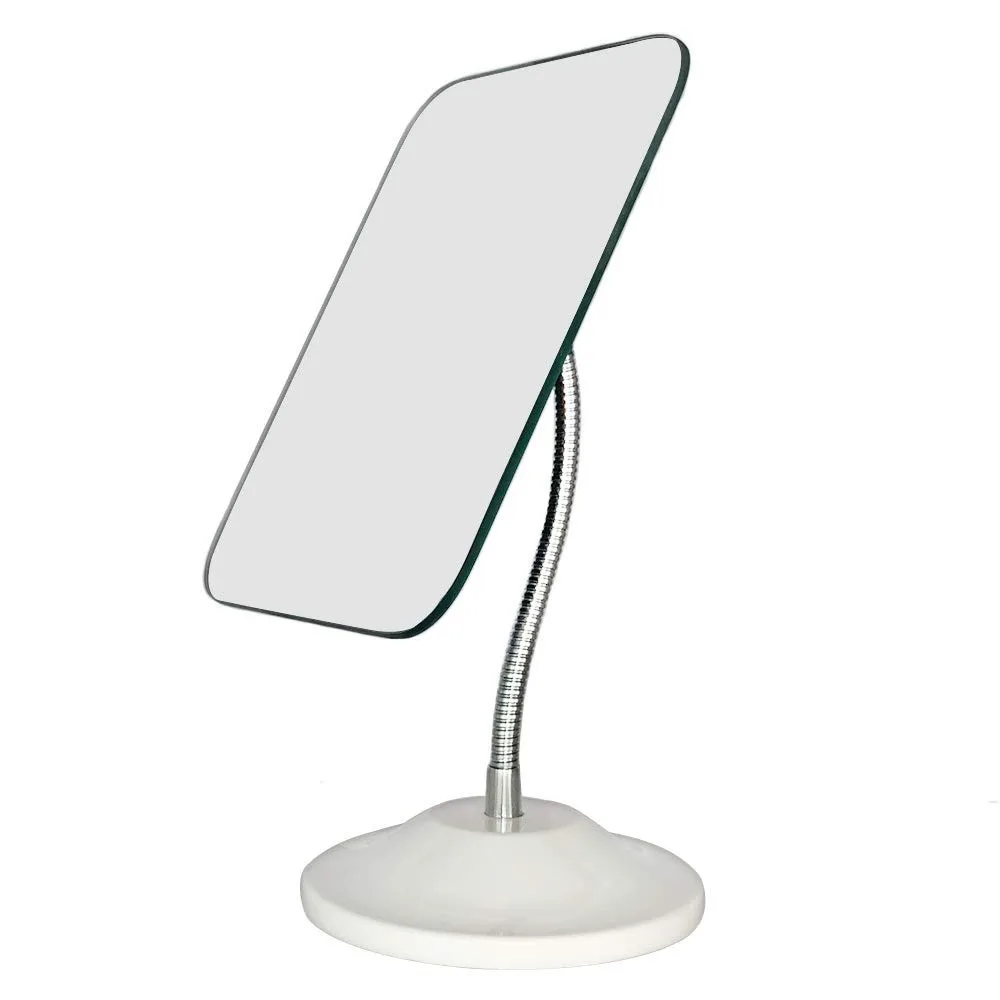 Adjustable flexible gooseneck makeup mirror, 360 ° rotating folding portable, with stand shower shaving stand
Adjustable flexible gooseneck makeup mirror, 360 ° rotating folding portable, with stand shower shaving stand