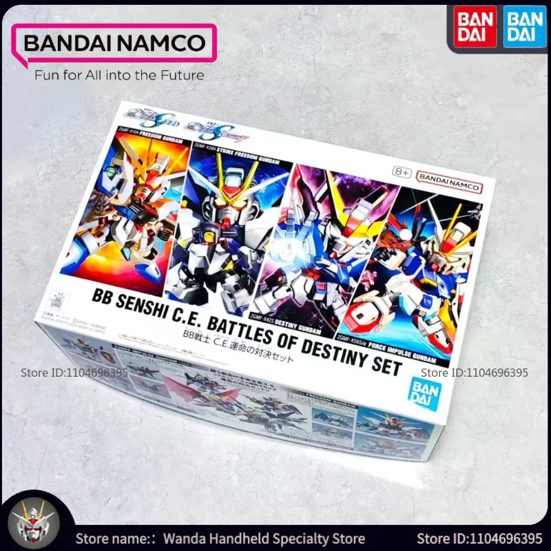 В наличии Абсолютно новый набор Bandai Gundam BB SEED Destiny, популярная коллекция, сборка, фигурка меха, игрушки, праздничные подвижные куклы, подарки
В наличии Абсолютно новый набор Bandai Gundam BB SEED Destiny, популярная коллекция, сборка, фигурка меха, игрушки, праздничные подвижные куклы, подарки