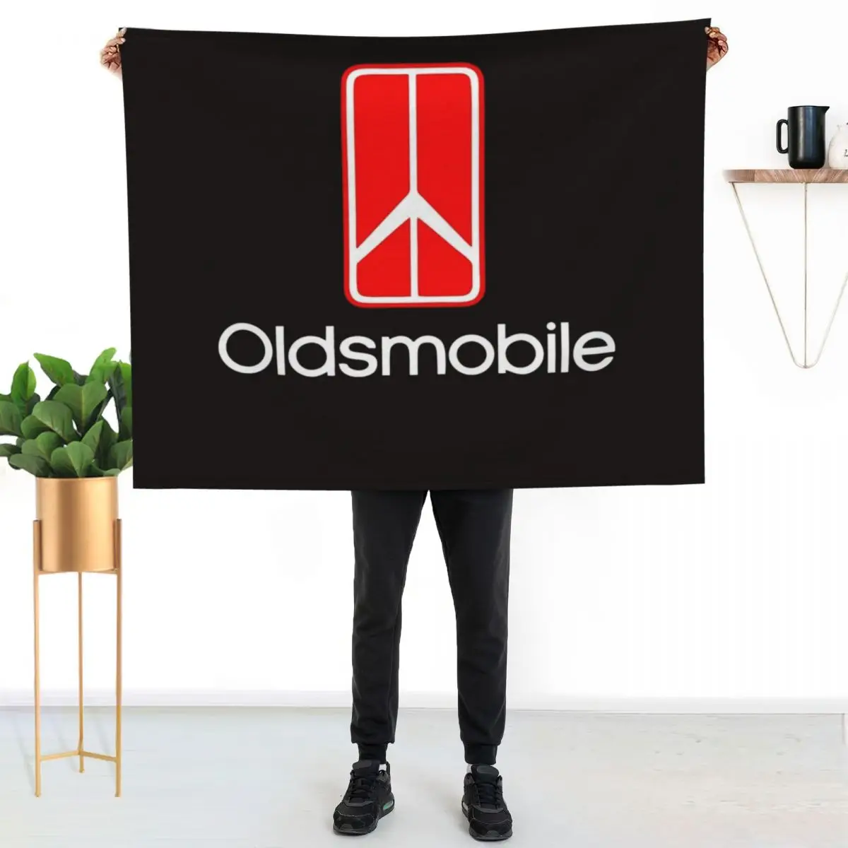 Oldsmobile Logo Throw Blanket Compact Warm Blanket for Car Road Trip
Oldsmobile Logo Throw Blanket Compact Warm Blanket for Car Road Trip