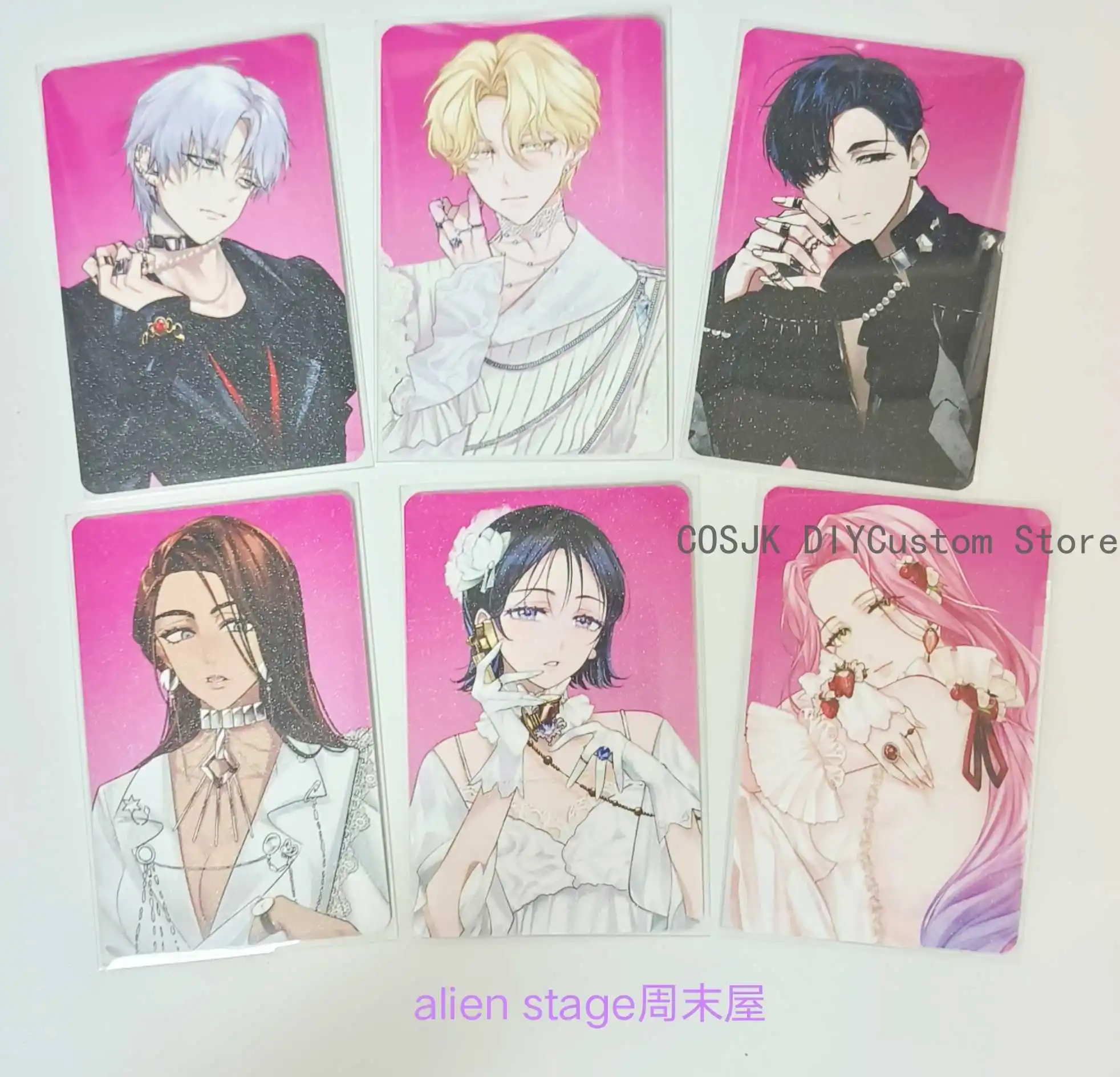 Подлинная Alien Stage аниме Иван Till Лука Sua МиЗи Хьюна косплей Вьетнамская карта мультяшные карты коллекция закладок украшает подарок для фанатов 
Подлинная Alien Stage аниме Иван Till Лука Sua МиЗи Хьюна косплей Вьетнамская карта мультяшные карты коллекция закладок украшает подарок для фанатов