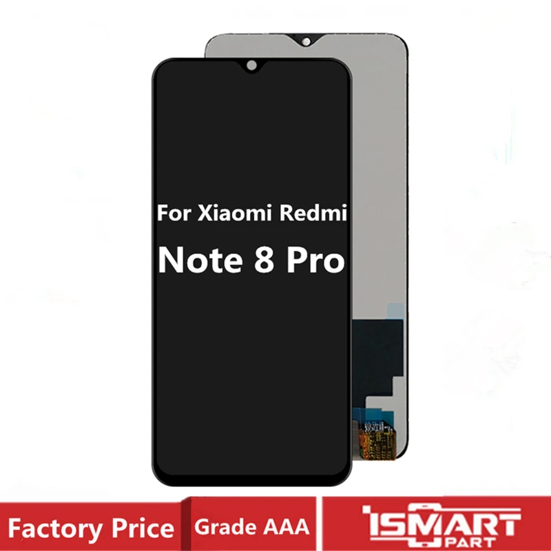 ЖК-дисплей для Xiaomi Redmi Note 8 Pro с сенсорным дигитайзером, 6,3 дюйма, ЖК-дисплей Redmi Note8, запасные части
ЖК-дисплей для Xiaomi Redmi Note 8 Pro с сенсорным дигитайзером, 6,3 дюйма, ЖК-дисплей Redmi Note8, запасные части