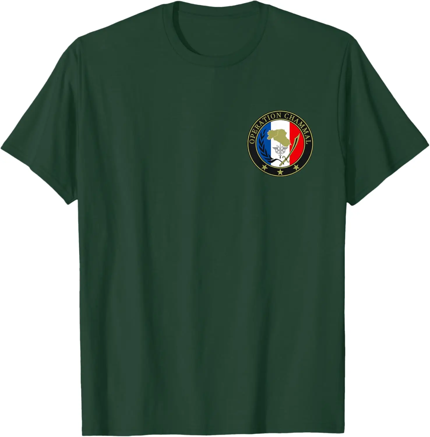 Opération Chammal Militaire French Military Operation T-Shirt Short Sleeve Casual 100% Cotton Men Shirt
Opération Chammal Militaire French Military Operation T-Shirt Short Sleeve Casual 100% Cotton Men Shirt