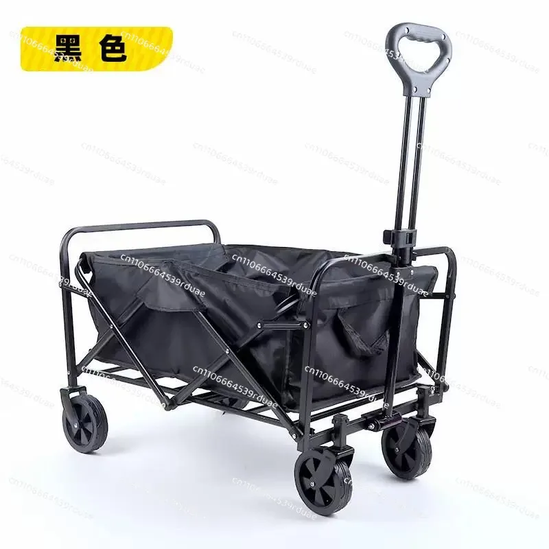 Outdoor Camping Wagon Portable Trolley Cart Collapsible Folding Wagon Utility Cart 5 Inch Bearing Rubber Wheel Without Brake
Outdoor Camping Wagon Portable Trolley Cart Collapsible Folding Wagon Utility Cart 5 Inch Bearing Rubber Wheel Without Brake