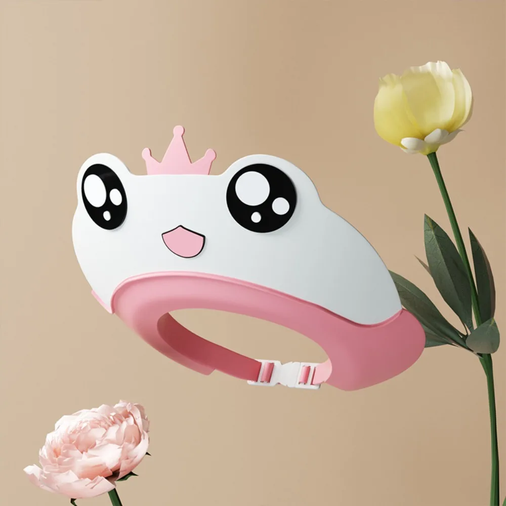 Cute Adjustable Size Baby Shower Cap Cartoon Waterproof Hair Wash Hat Ear Protection Frog Shape Bath Visor Kid Bath
Cute Adjustable Size Baby Shower Cap Cartoon Waterproof Hair Wash Hat Ear Protection Frog Shape Bath Visor Kid Bath