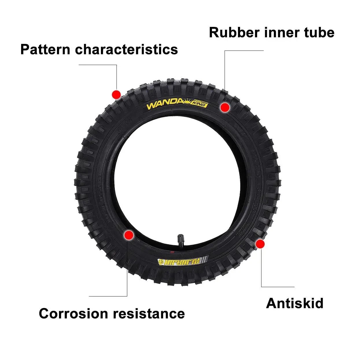 Durable Child Bike Tires Super Rubber Wire Edge Replacement Tire Accessories Excellent Durability Suitable
Durable Child Bike Tires Super Rubber Wire Edge Replacement Tire Accessories Excellent Durability Suitable