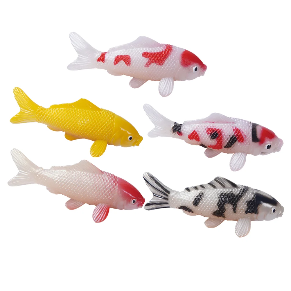 5 Pcs Gold Fish Artificial Tank Fake Photography Decor Toys for Pond Statue Models Baby
5 Pcs Gold Fish Artificial Tank Fake Photography Decor Toys for Pond Statue Models Baby