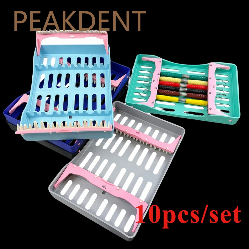 10pcs Dental Sterilization Instrument Box Plastic Placing Box Disinfection Tray Rack Plate Dentistry Tool Instrument Tool Holdes
10pcs Dental Sterilization Instrument Box Plastic Placing Box Disinfection Tray Rack Plate Dentistry Tool Instrument Tool Holdes