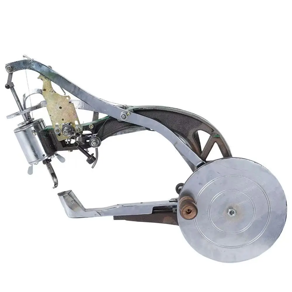 Ручная машина для ремонта подошв, промышленная высокоскоростная швейная машина с ручным приводом для ремонта и модификации обуви.
Ручная машина для ремонта подошв, промышленная высокоскоростная швейная машина с ручным приводом для ремонта и модификации обуви.