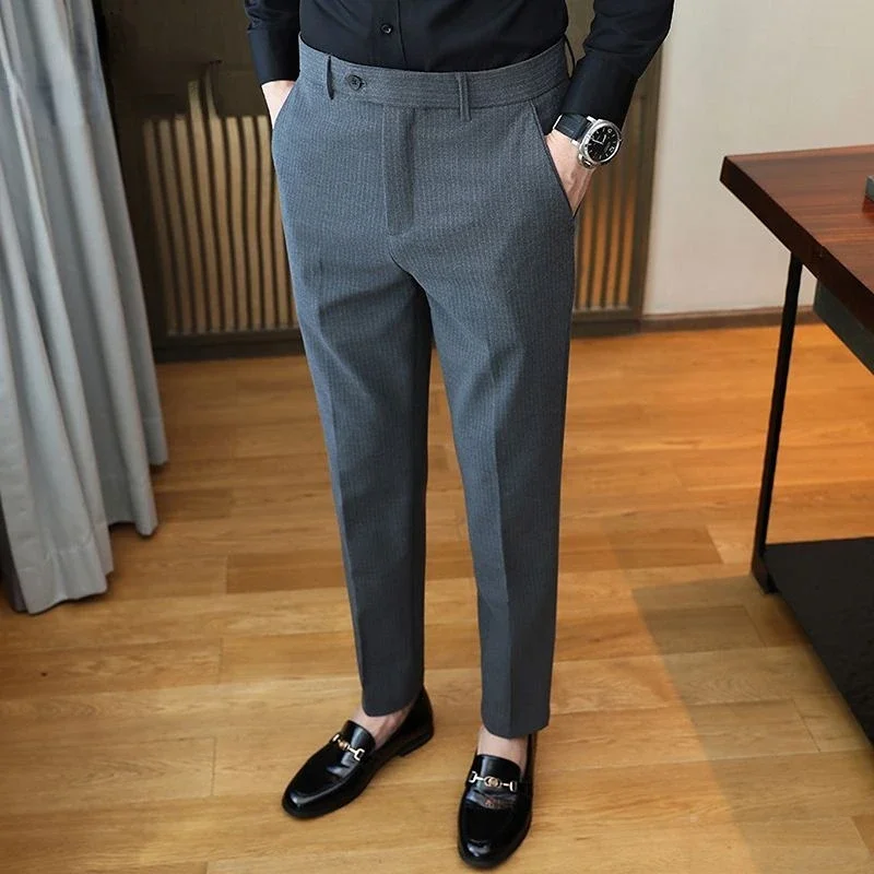 Autumn Winter Suit Pants Solid Casual Large Size Men Retro Office Suit Pants Wedding Party Dress Social Clothing Breathable
Autumn Winter Suit Pants Solid Casual Large Size Men Retro Office Suit Pants Wedding Party Dress Social Clothing Breathable