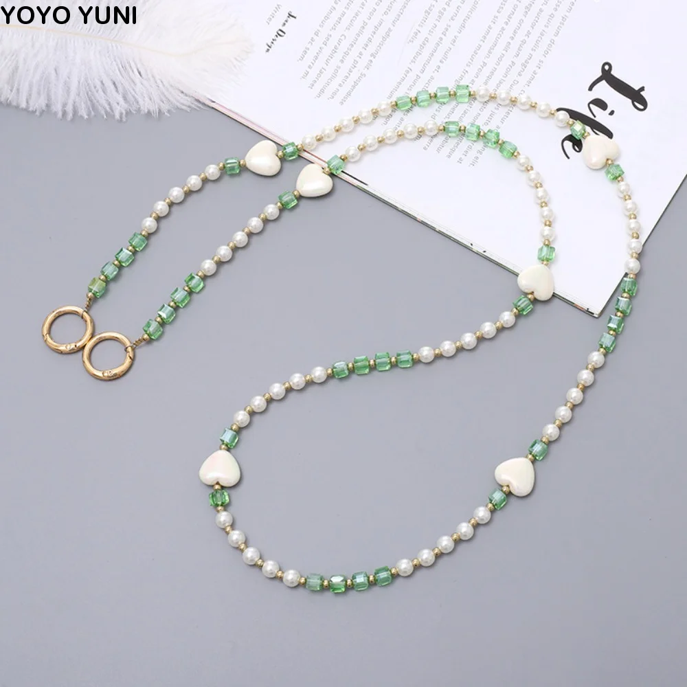 With Patch Beaded Crossbody Phone Chain Bag Chain Anti Loss Mobile Phone Crossbody Strap Sweet Long-style Phone Neck Straps
With Patch Beaded Crossbody Phone Chain Bag Chain Anti Loss Mobile Phone Crossbody Strap Sweet Long-style Phone Neck Straps