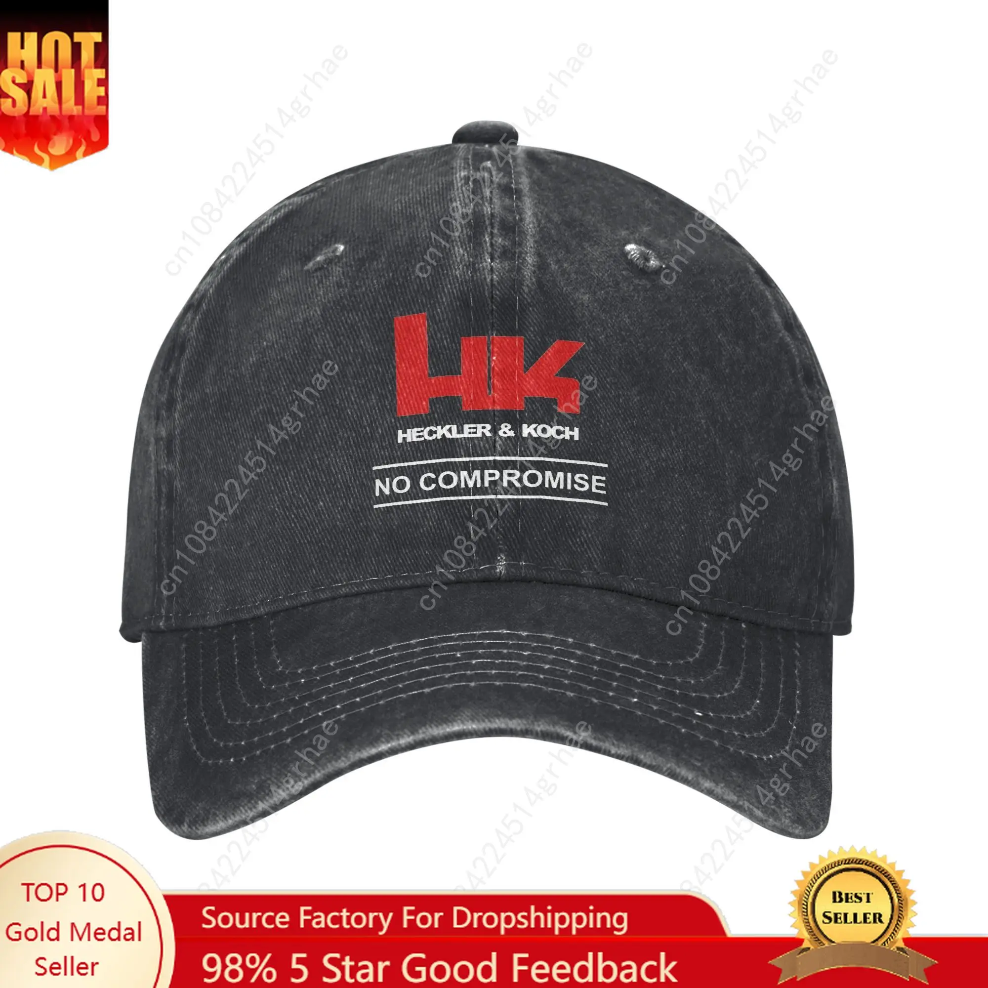 Heckler and Koch Firearms Casual Baseball Cap For Women Men Summer No Compromise With HK Hat y2k Cool Sunscreen Caps
Heckler and Koch Firearms Casual Baseball Cap For Women Men Summer No Compromise With HK Hat y2k Cool Sunscreen Caps