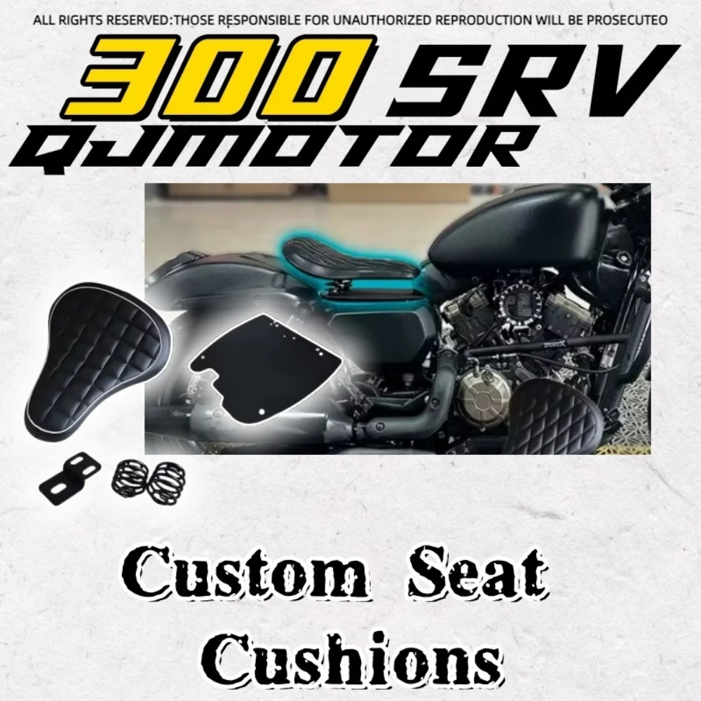 For QJMOTOR 300SRV SRV300 modified seat cushion SRV350 modified bobber retro comfortable seat cushion assembly
For QJMOTOR 300SRV SRV300 modified seat cushion SRV350 modified bobber retro comfortable seat cushion assembly