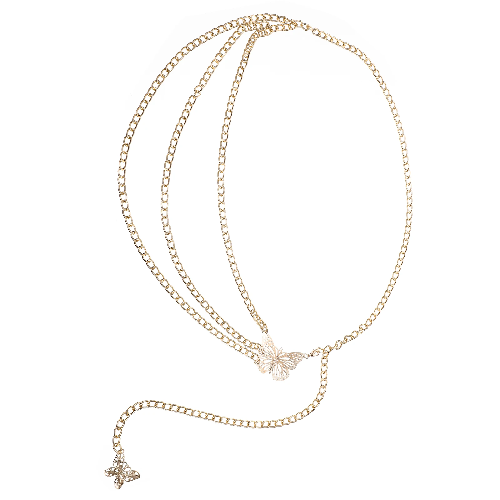Butterfly Chain Waist Metal Women Party Banquet Gathering Adjustable Alloy Chain for Girls Waist Belt
Butterfly Chain Waist Metal Women Party Banquet Gathering Adjustable Alloy Chain for Girls Waist Belt
