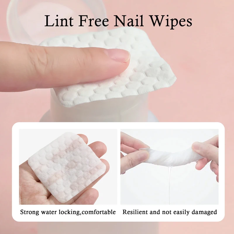 300/500/1000Pcs Nail Cotton Wipes UV Gel Nail Tips Polish Remover Cleaner Lint Paper Pad Soak Nail Art Cleaning Manicure Tool
300/500/1000Pcs Nail Cotton Wipes UV Gel Nail Tips Polish Remover Cleaner Lint Paper Pad Soak Nail Art Cleaning Manicure Tool