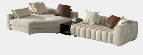 Italian minimalist leather sofa large-sized combination modern luxury living room piano keys special-shaped corner leather sofa
Italian minimalist leather sofa large-sized combination modern luxury living room piano keys special-shaped corner leather sofa