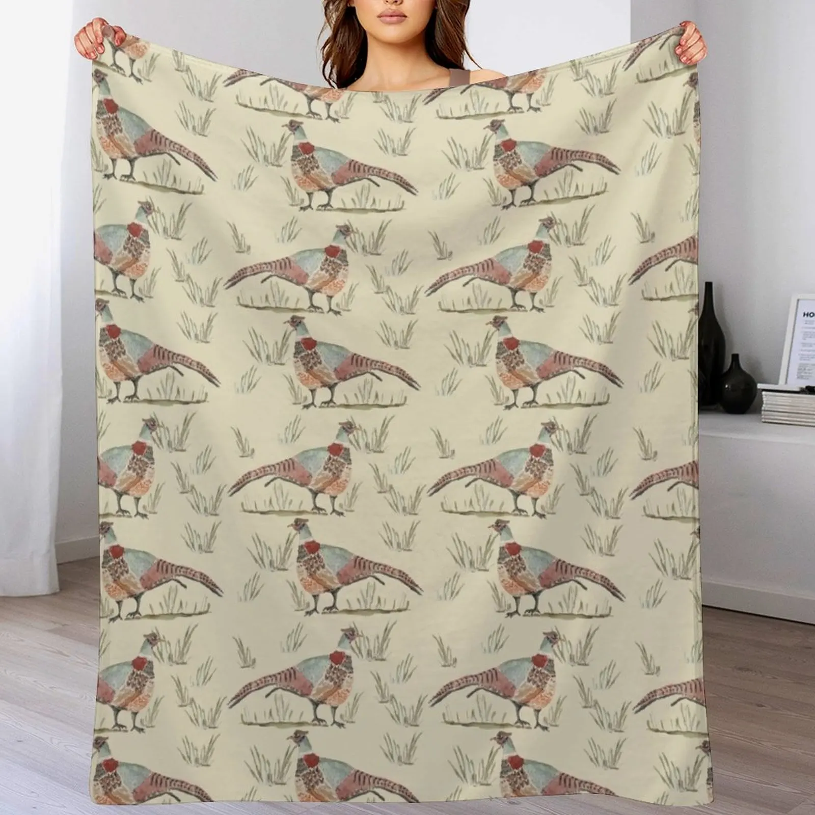 Pheasant Throw Blanket Plush Fuzzy Cozy Blanket for Couch Sofa
Pheasant Throw Blanket Plush Fuzzy Cozy Blanket for Couch Sofa