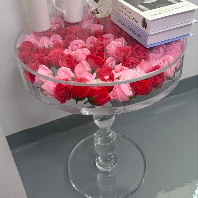 Acrylic creative home high transparent coffee table with storage edge suitable for gift-giving housewarming romantic marriage
Acrylic creative home high transparent coffee table with storage edge suitable for gift-giving housewarming romantic marriage