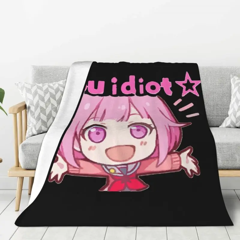 Custom Wonderhoy Emu Otori Anime Blankets Warm Flannel Throw Blanket for Sofa Bedroom Bedding
Custom Wonderhoy Emu Otori Anime Blankets Warm Flannel Throw Blanket for Sofa Bedroom Bedding