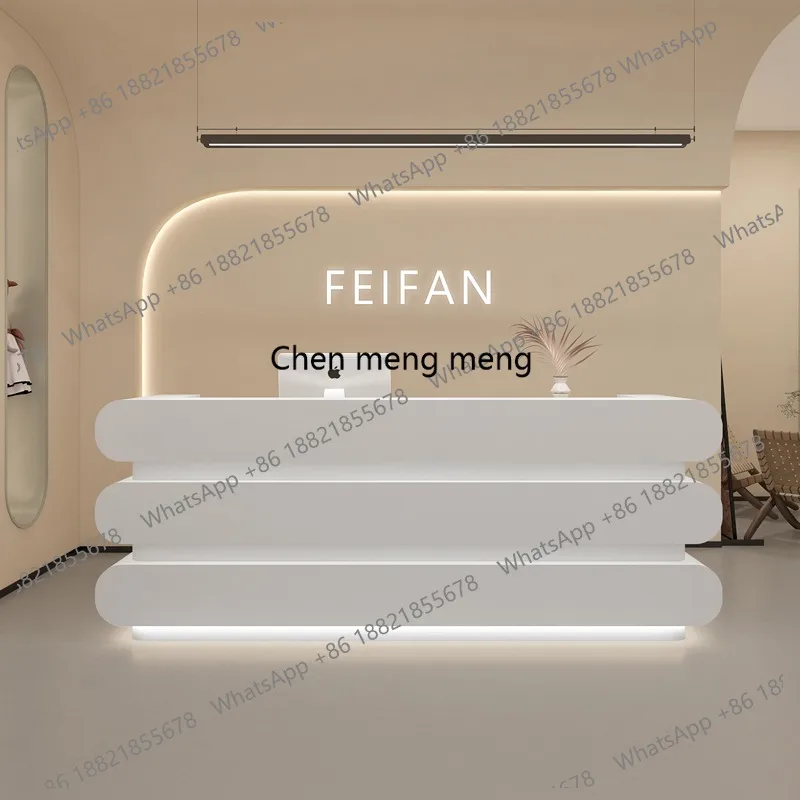 Business Salon Reception Desks Sales Elegant Design Receptionist Reception Desks Industrial Commericial Escrivaninha Furniture
Business Salon Reception Desks Sales Elegant Design Receptionist Reception Desks Industrial Commericial Escrivaninha Furniture