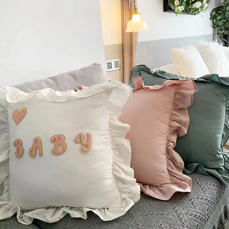 White Lace Rural Pillowcase Decorative Home Pillows Retro Fluffy Soft Throw Pillow Cover Sofa Couch Cushion Cover Pillow Hugs
White Lace Rural Pillowcase Decorative Home Pillows Retro Fluffy Soft Throw Pillow Cover Sofa Couch Cushion Cover Pillow Hugs