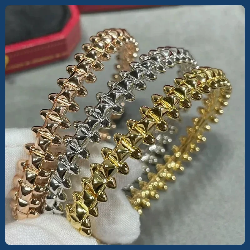 High Quality Fashion Classic 925 Silver Kaartier Bullet Bracelet Everyday Wear
High Quality Fashion Classic 925 Silver Kaartier Bullet Bracelet Everyday Wear