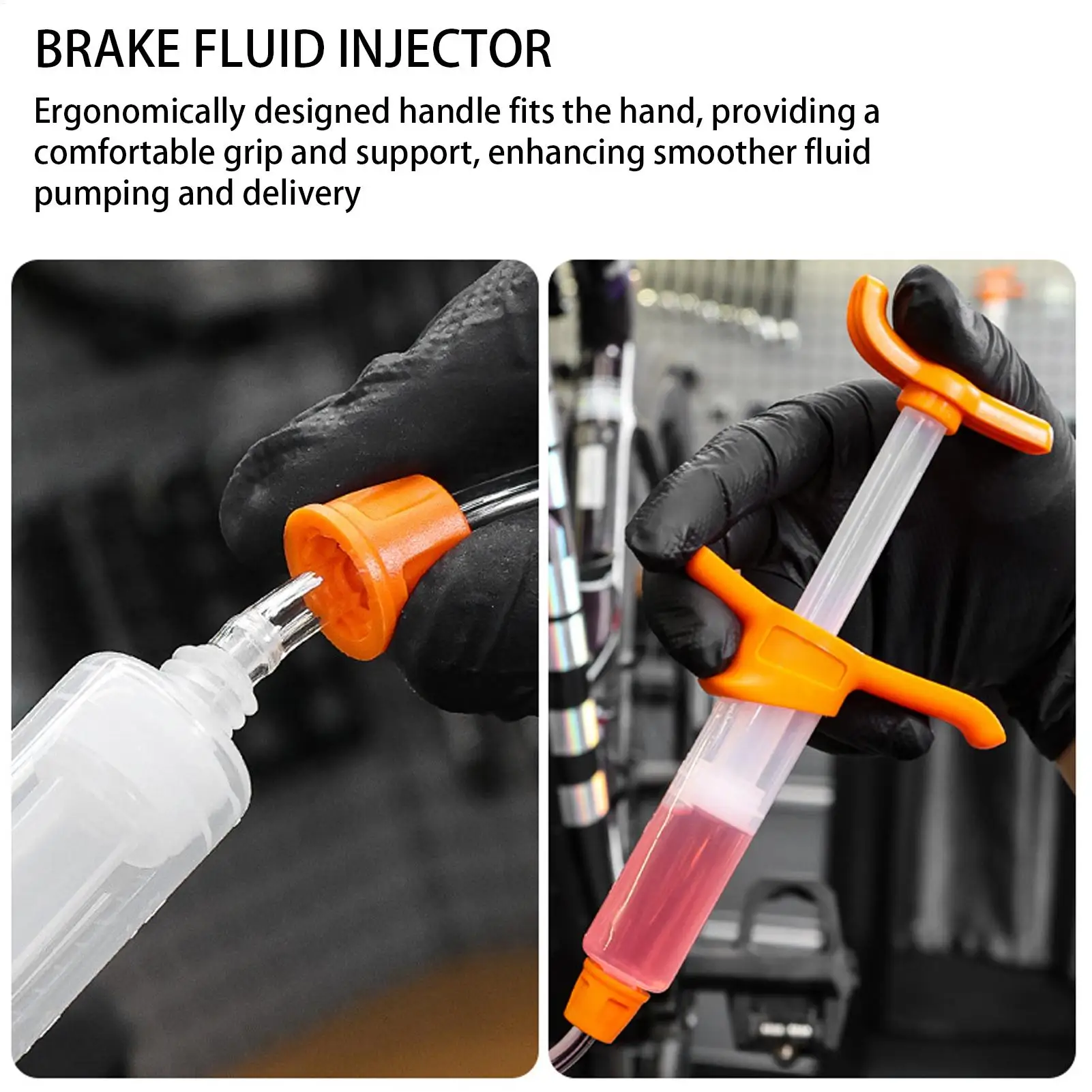 Комплект для прокачки тормозной жидкости, комплект для велосипедного смазки, прецизионные инструменты для смазки тормозов велосипеда для горного кемпинга, скутера, гаража на открытом воздухе
Комплект для прокачки тормозной жидкости, комплект для велосипедного смазки, прецизионные инструменты для смазки тормозов велосипеда для горного кемпинга, скутера, гаража на открытом воздухе