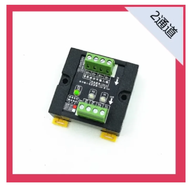 2-channel high-speed pulse conversion PWM high-speed signal isolation optocoupler isolation 3.3v/5v/12v/24V PLC signal
2-channel high-speed pulse conversion PWM high-speed signal isolation optocoupler isolation 3.3v/5v/12v/24V PLC signal
