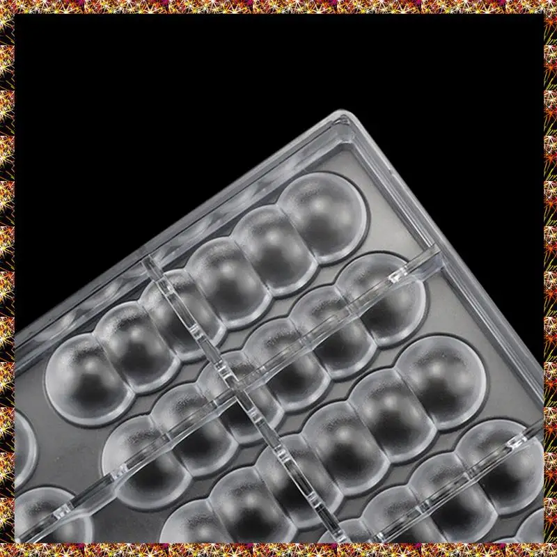 BTCL 10 Cavity Chocolate Mould Half Round Gourd Shape Cake Mould Cake Mould For Bakeware Candy Pastry Bakery Tools
BTCL 10 Cavity Chocolate Mould Half Round Gourd Shape Cake Mould Cake Mould For Bakeware Candy Pastry Bakery Tools