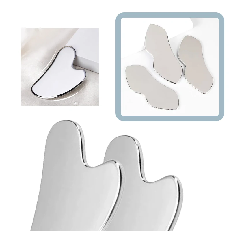 1PCS Stainless Steel Gua Sha Massage Tool For Face And Body Scraping Skin Care Slimming Therapy Beauty Tools
1PCS Stainless Steel Gua Sha Massage Tool For Face And Body Scraping Skin Care Slimming Therapy Beauty Tools