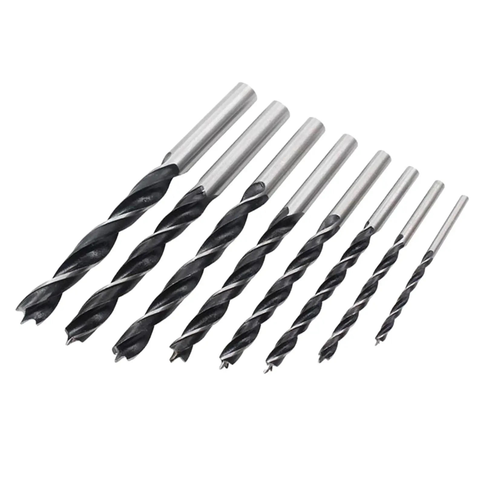 6x Carbon Steel Brad Point 3/4/5/6/7/8mm Countersink Woodworking Drill Bit for Carpentry Woodworking
6x Carbon Steel Brad Point 3/4/5/6/7/8mm Countersink Woodworking Drill Bit for Carpentry Woodworking